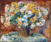 Pierre-Auguste Renoir Chrysanthemums painting
